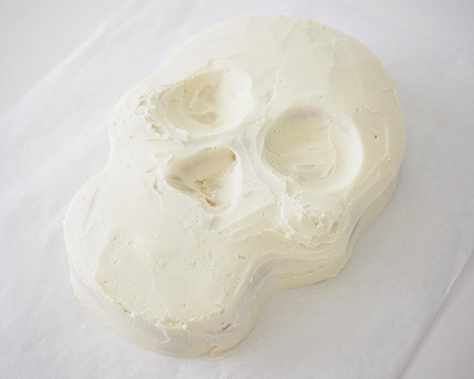 Skull Cake Step 7