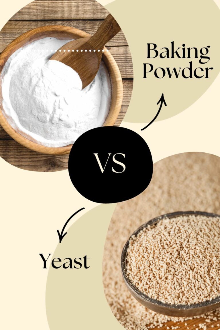 can you use yeast instead of baking powder in cake