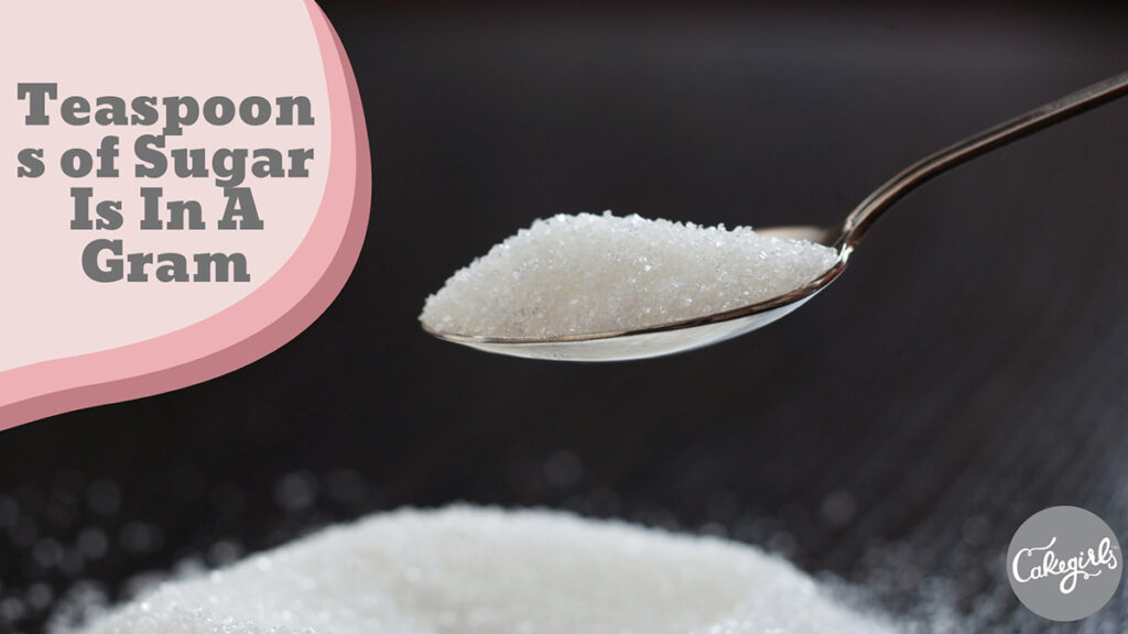 Teaspoons of Sugar Is In A Gram