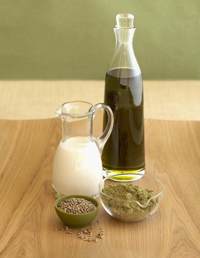 Olive Oil and Soy Milk