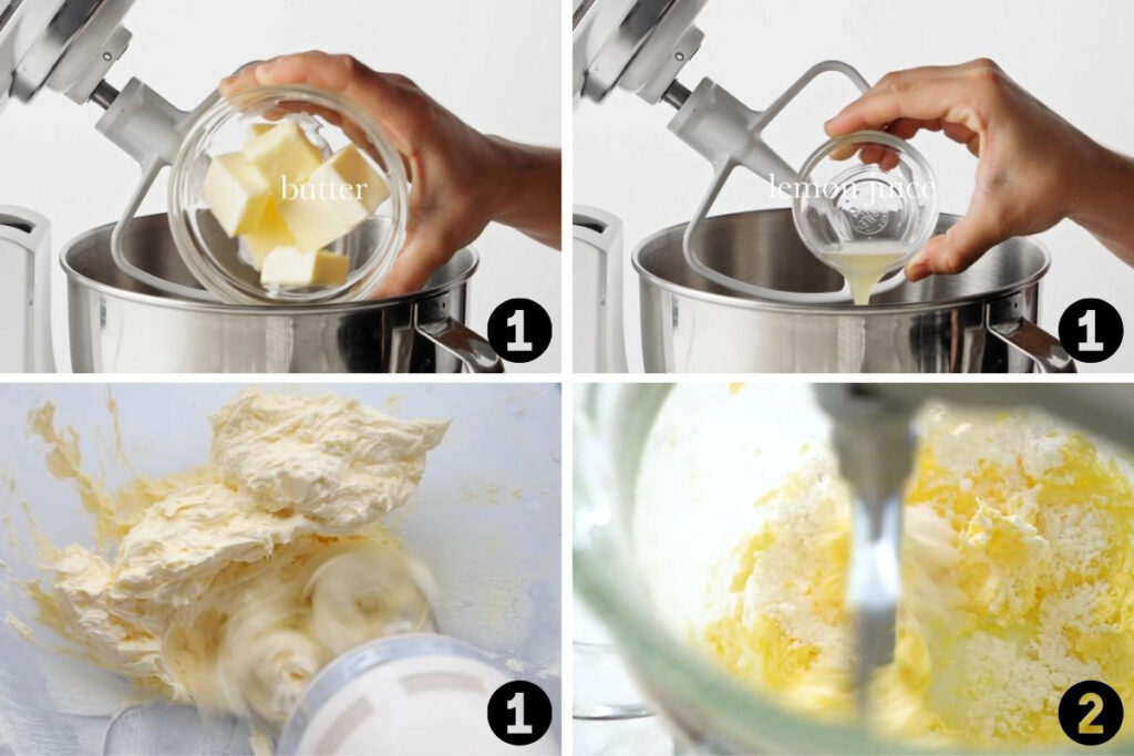 Lemon Frosting how to make