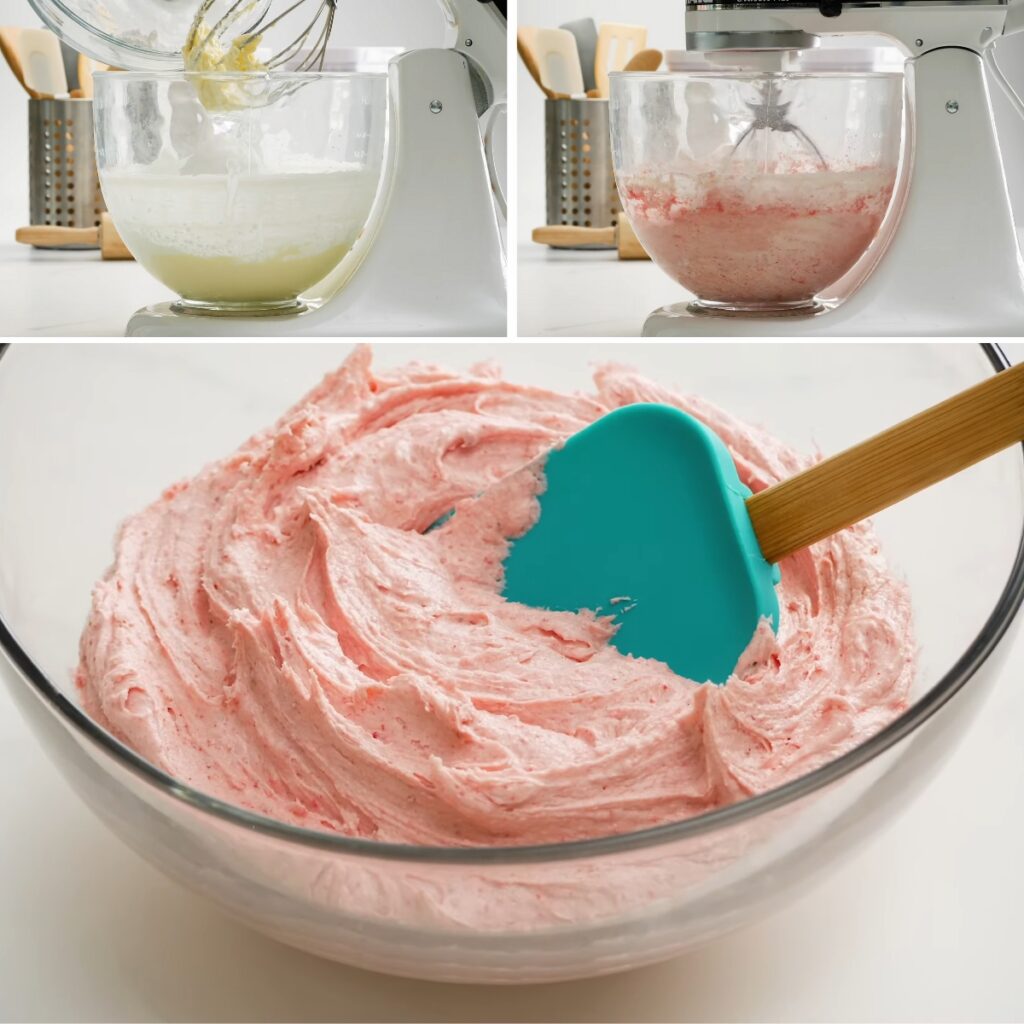 Strawberry Buttercream Frosting Whip Up