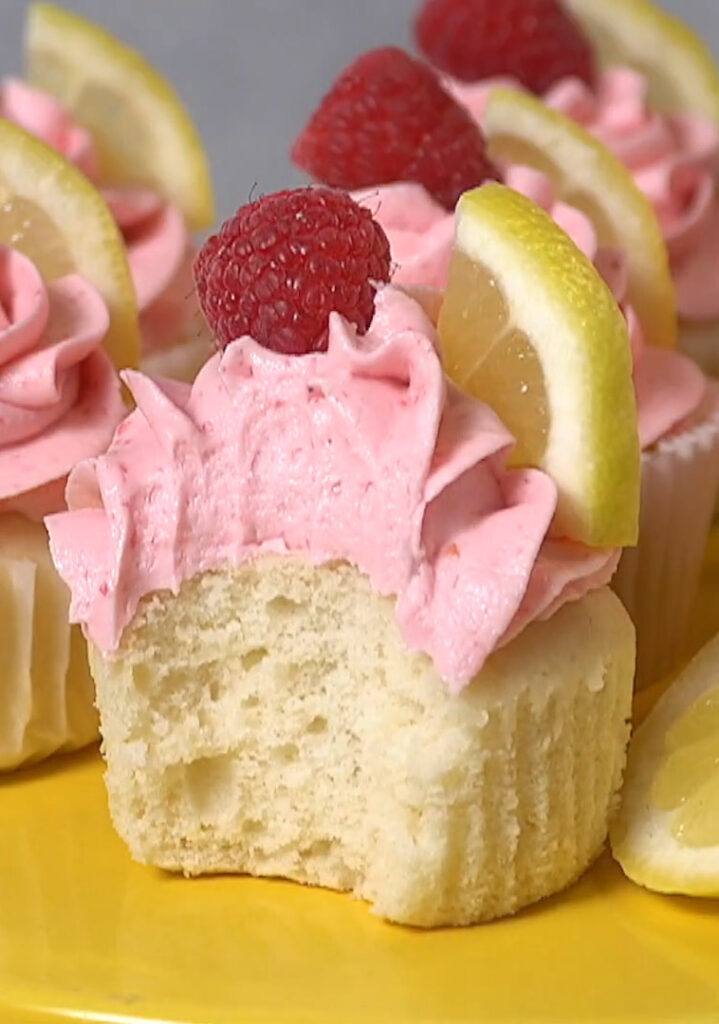 Lemon Raspberry Cupcakes recipe