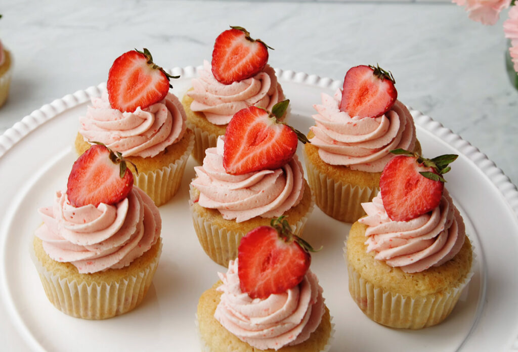 Strawberry Cupcake recipe