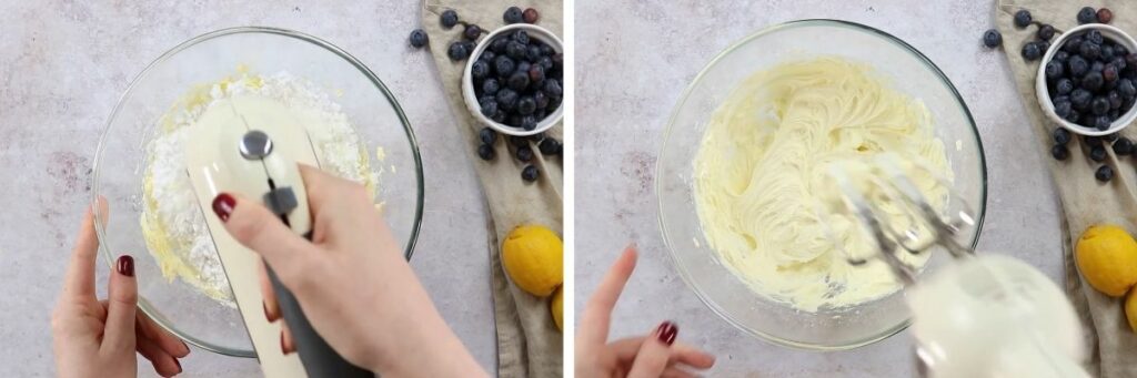 make Lemon Blueberry Frosting