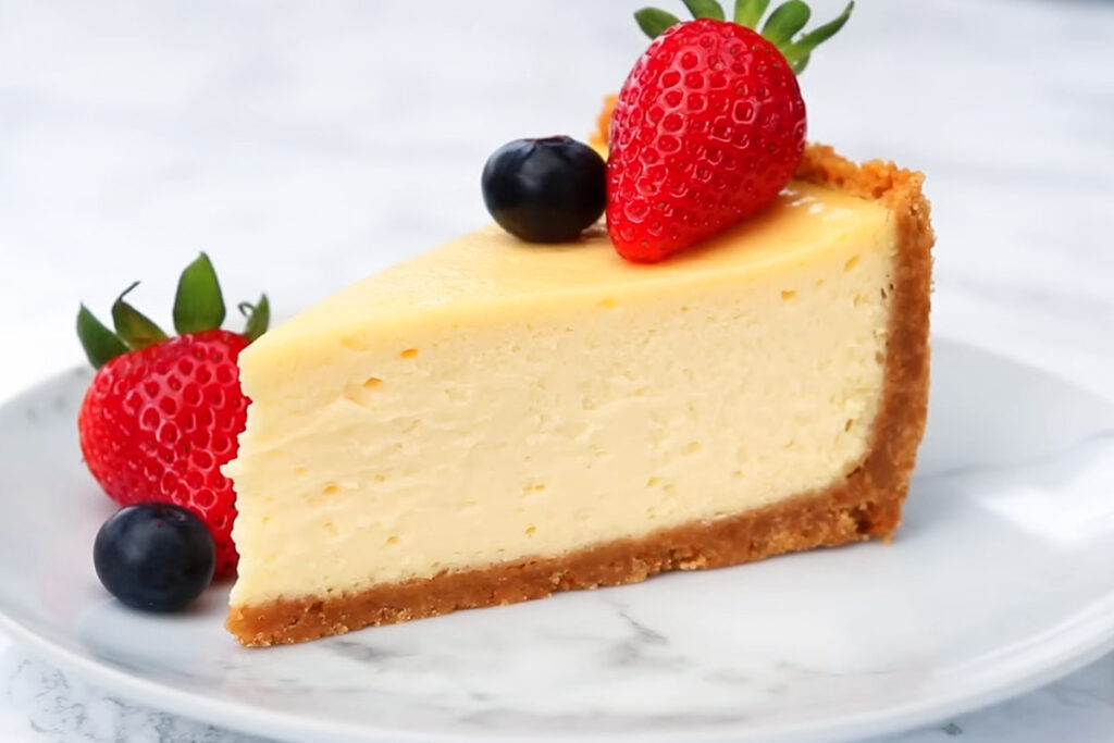 Best Classic Cheesecake Recipe With Sour Cream