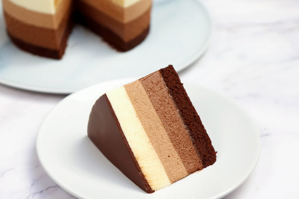 How To Make triple chocolate mousse cake