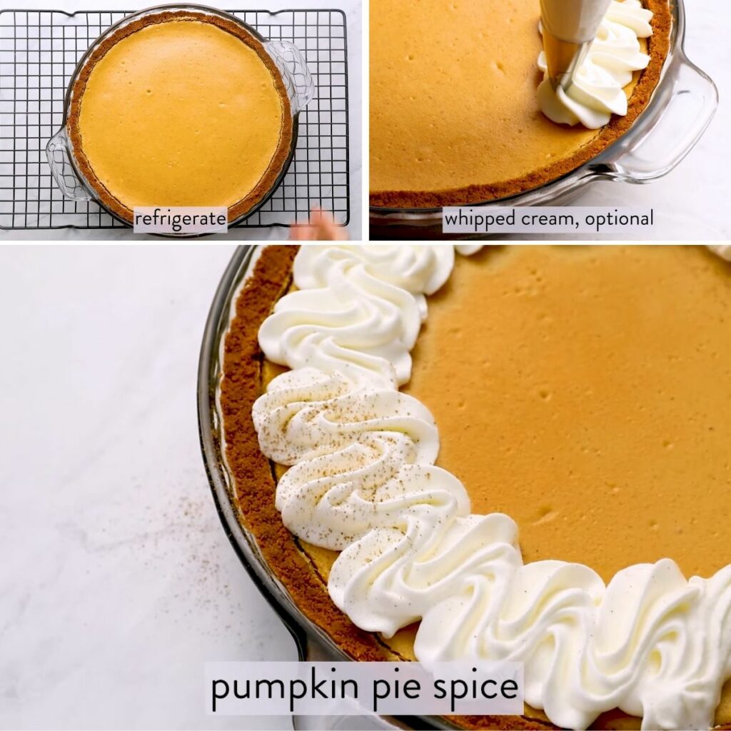 pumpkin cheesecake decorating