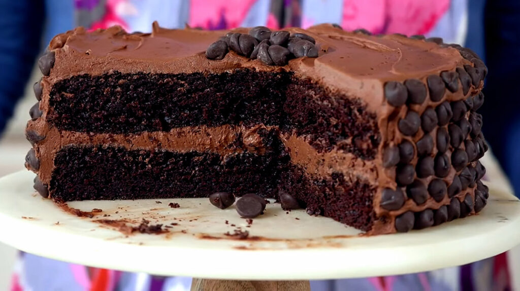 triple chocolate cake final