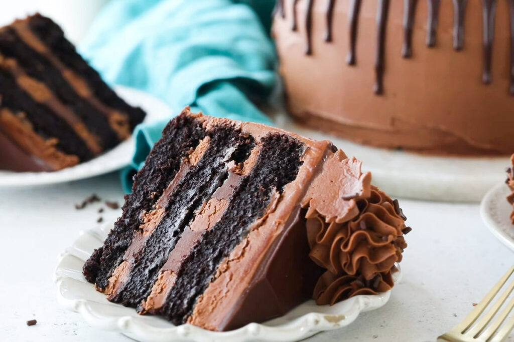 triple chocolate cake recipe