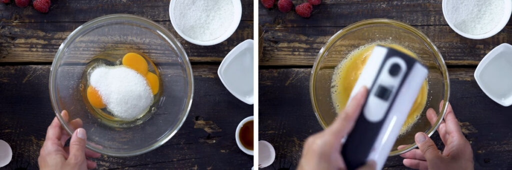 Coconut Sponge Cake step 2