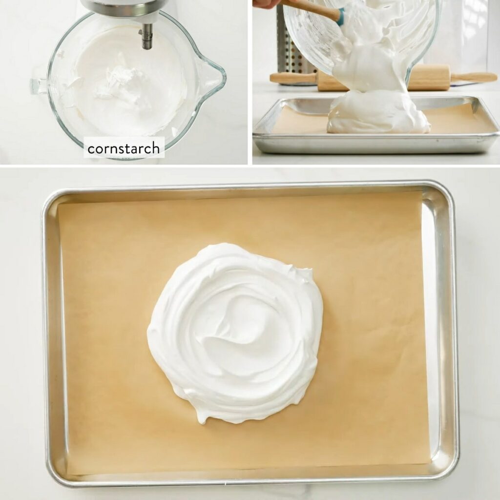 Pavlova Cake step 4 5