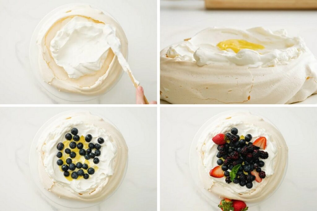 Pavlova Cake step 7