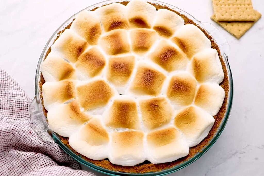 S’mores Brownie Pie