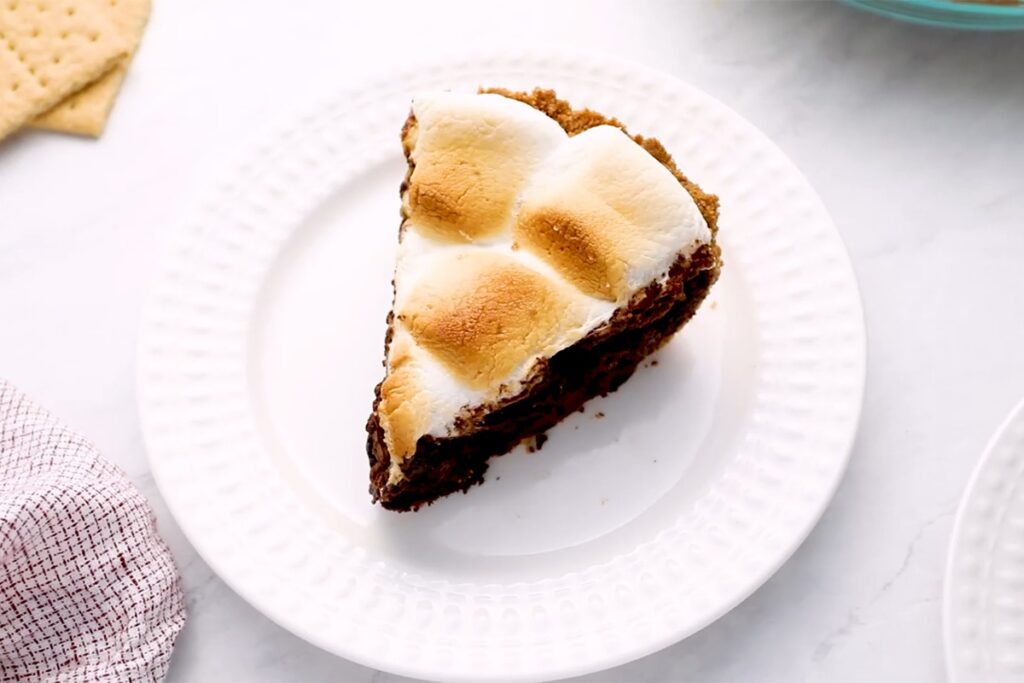 S’mores Brownie Pie recipe