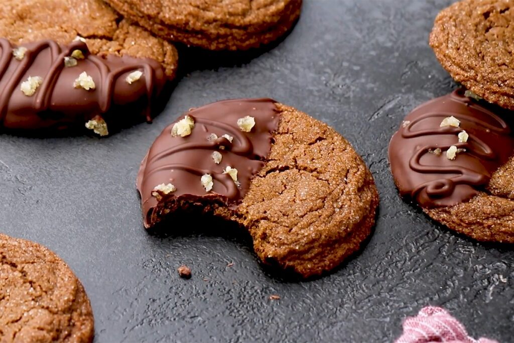 Best Chocolate Ginger Cookies