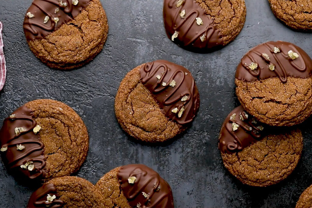 Chocolate Ginger Cookies