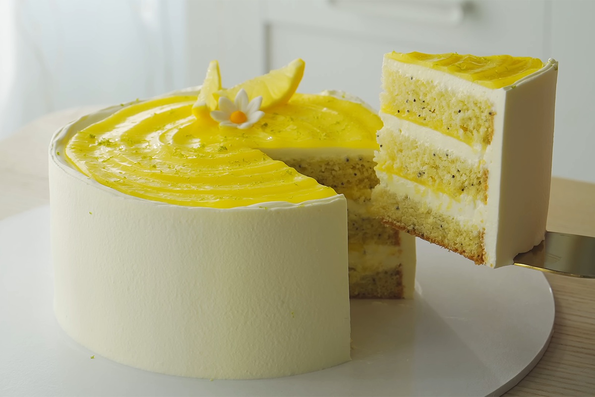 Lemon Curd Cake