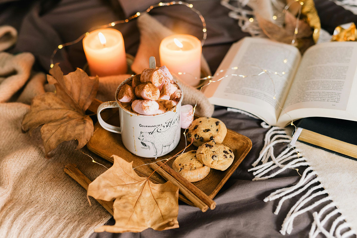 Marshmallows in a Cup of Coffee